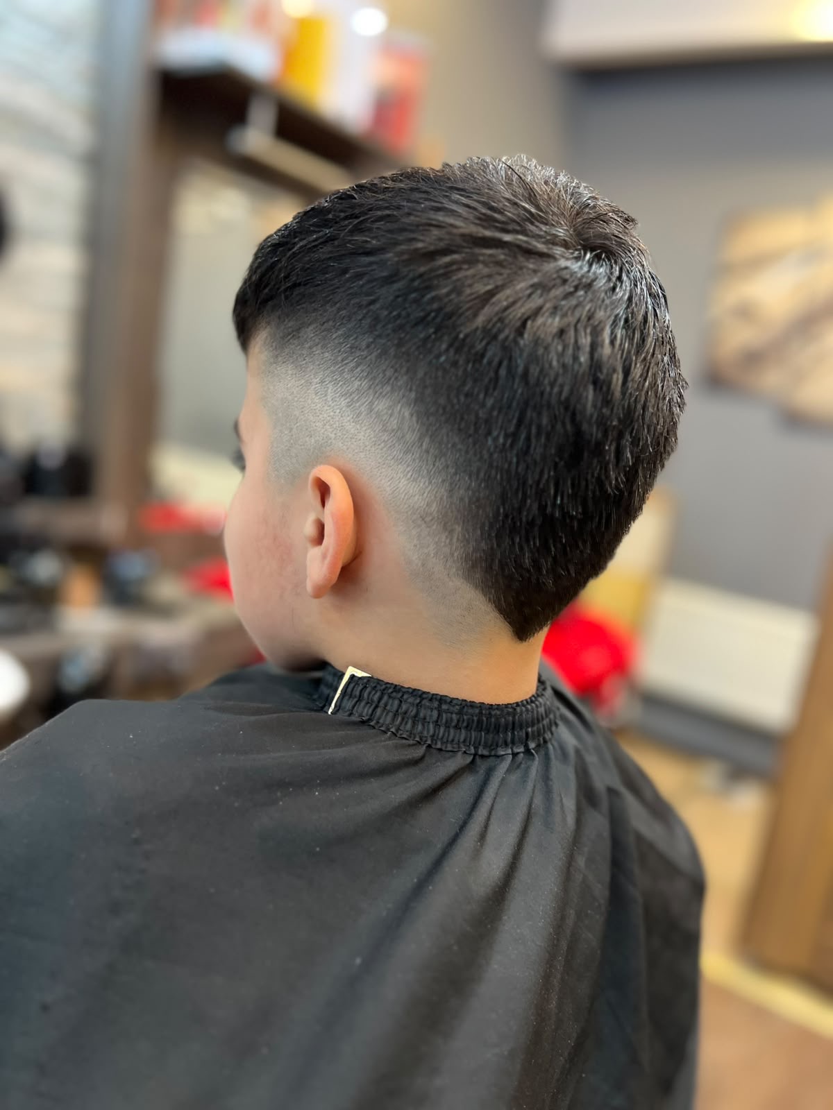 Kids Cut · Mid Fade